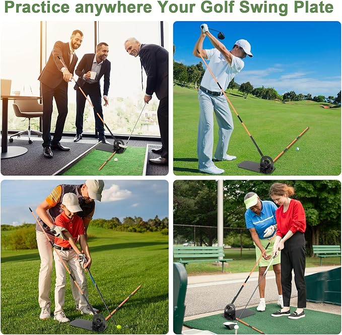 Golf Alignment Stick Holder Swing Trainer