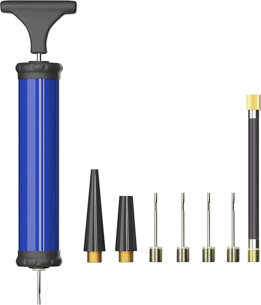 Portable Sports Ball Pump with Needles