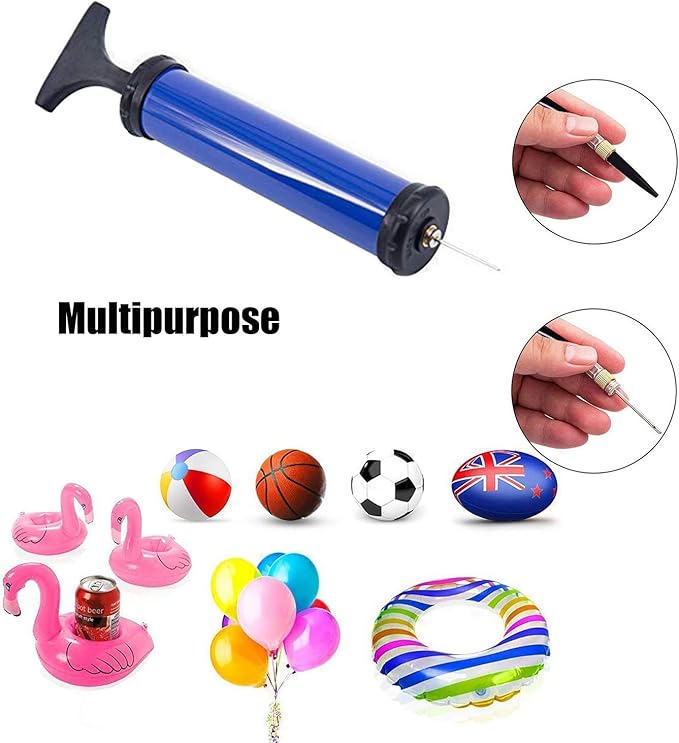 Portable Sports Ball Pump with Needles