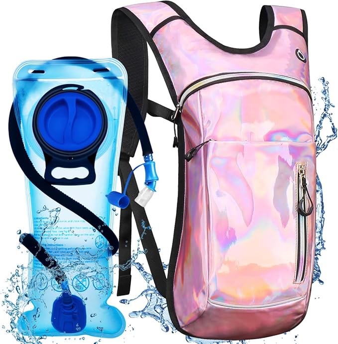 Hydration Backpack with 2L Water Bladder