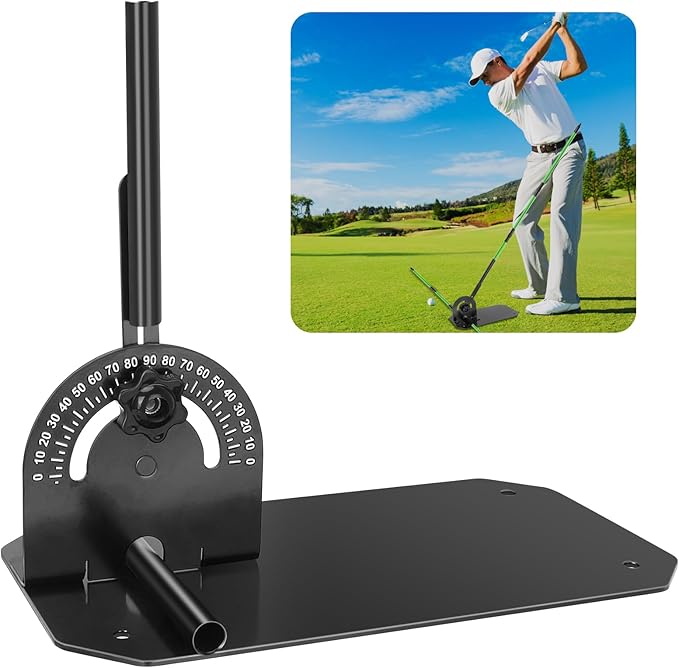 Golf Alignment Stick Holder Swing Trainer