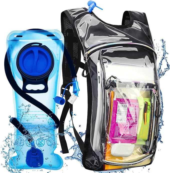 Hydration Backpack with 2L Water Bladder