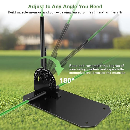 Golf Alignment Stick Holder Swing Trainer